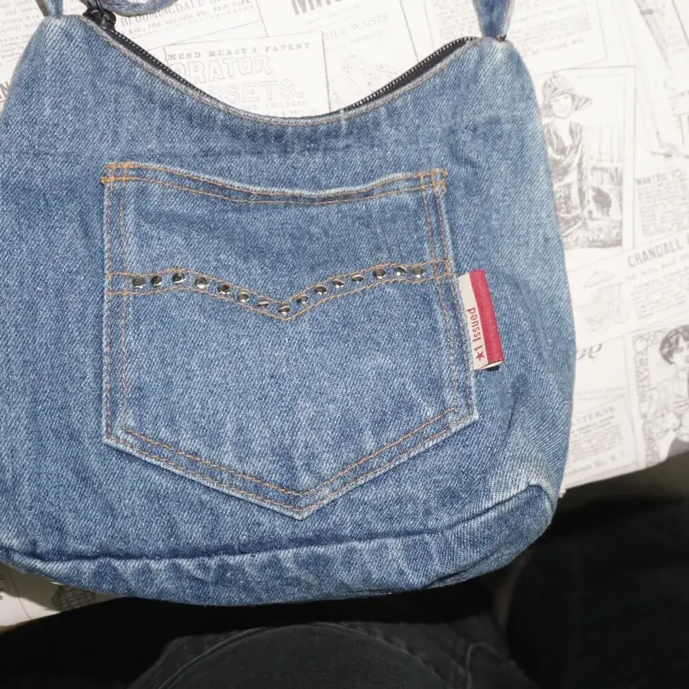 Vintage Y2K 1 Issued Accessories denim small micro purse